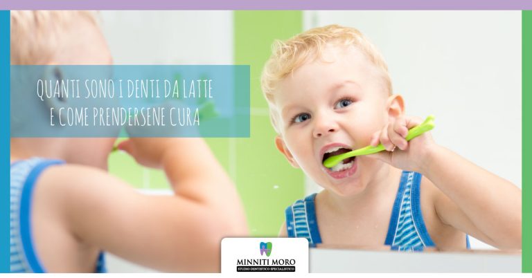 Blog 10 Quanti sono i denti da latte e come prendersene cura?